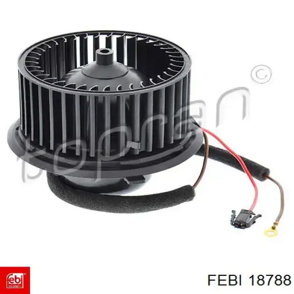 18788 Febi motor eléctrico, ventilador habitáculo