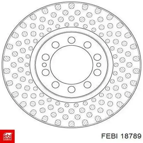 18789 Febi tensor de correa, correa poli v