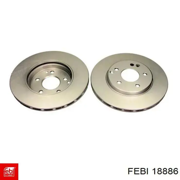 Comprar 18886 Febi Freno de disco delantero