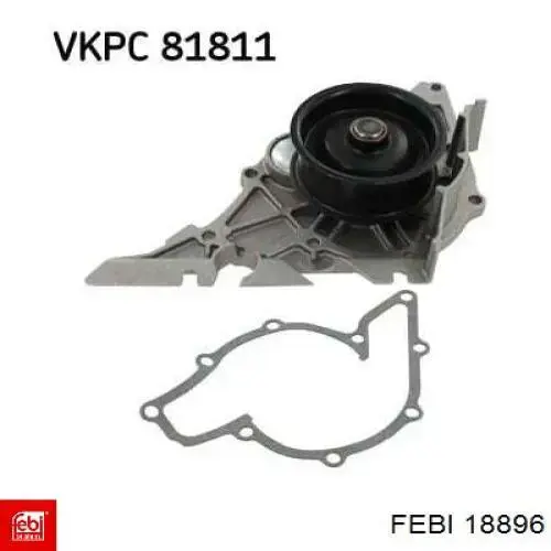 Bomba de agua Audi 80 8C2