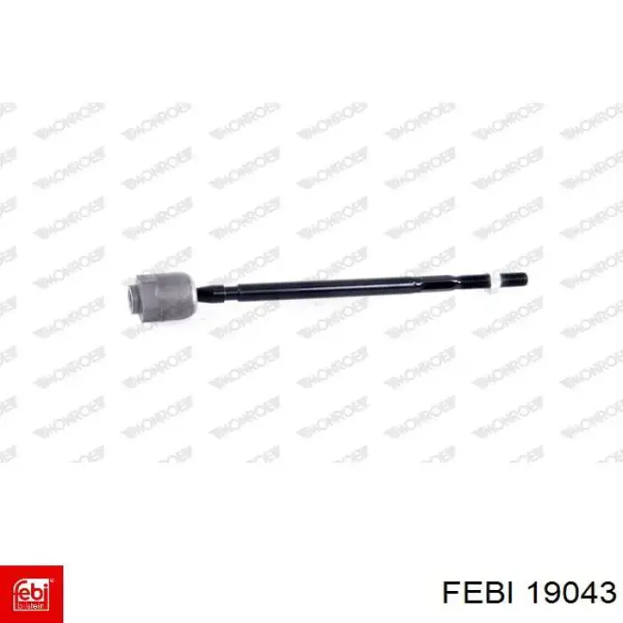Barra longitudinal de dirección delantera 19043 Febi