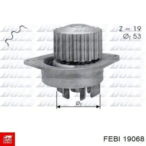 Motor de agua Febi 19068