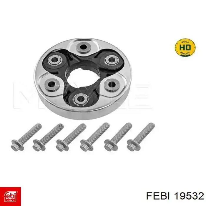 19532 Febi articulación, árbol longitudinal, delantera