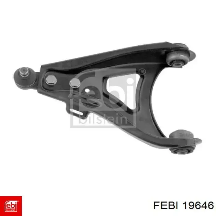 19646 Febi Brazo inferior derecho de la suspensión delantera
