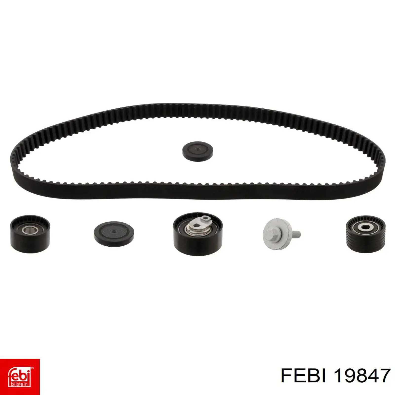 Comprar 19847 Febi Polea correa distribución