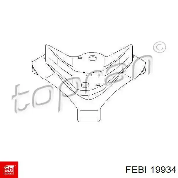 Soporte trasero del silenciador Febi 19934 precio, desde 12,87 EUR