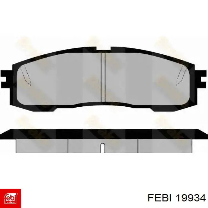 Comprar 19934 Febi Soporte trasero del silenciador