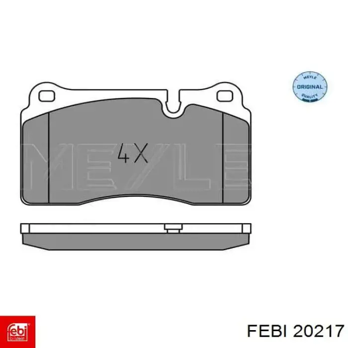 Comprar 20217 Febi Amortiguador trasero