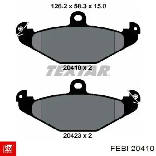  Febi 20410 precio, desde 77,34 EUR