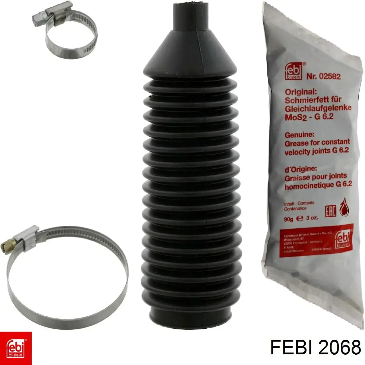 Soporte de motor delantero 2068 Febi