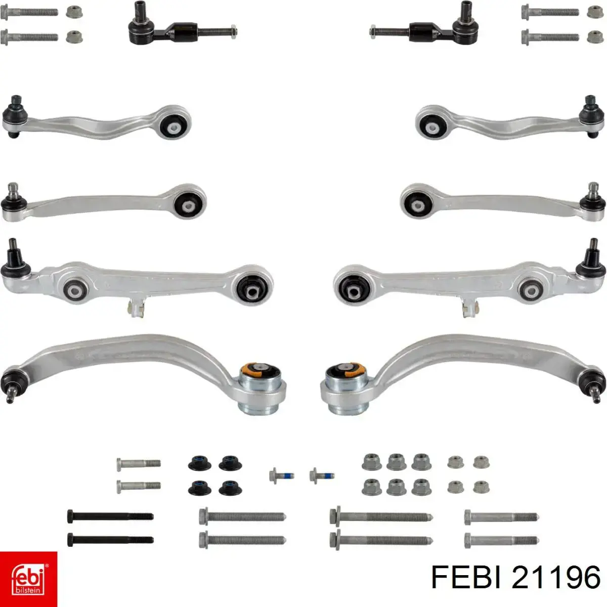 Brazo inferior izquierdo de la suspensión delantera Febi 21196 precio, desde 38,60 EUR