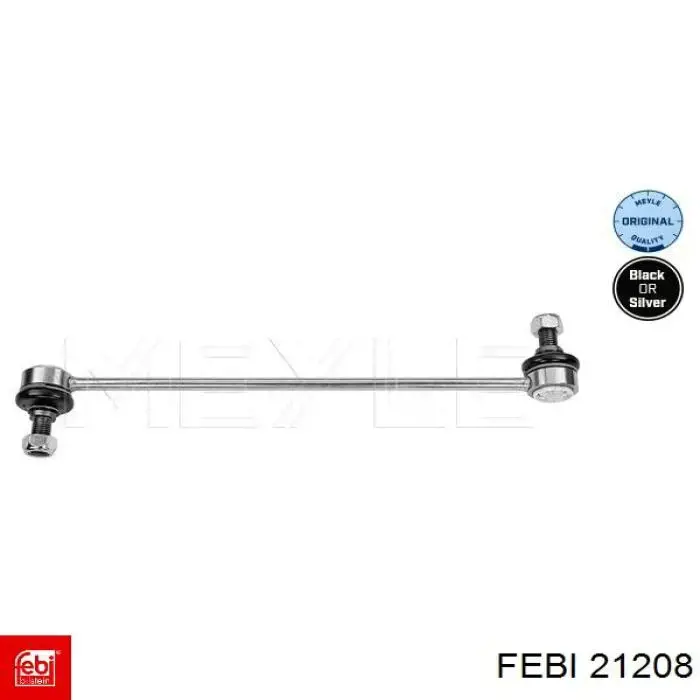 Comprar 21208 Febi Barra transversal reactiva de la suspensión trasera
