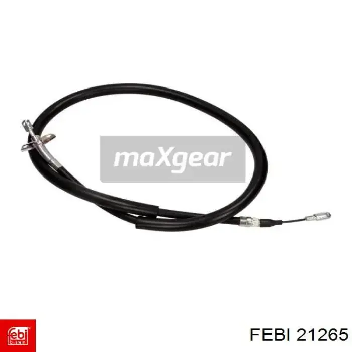 21265 Febi cable de freno de mano trasero derecho