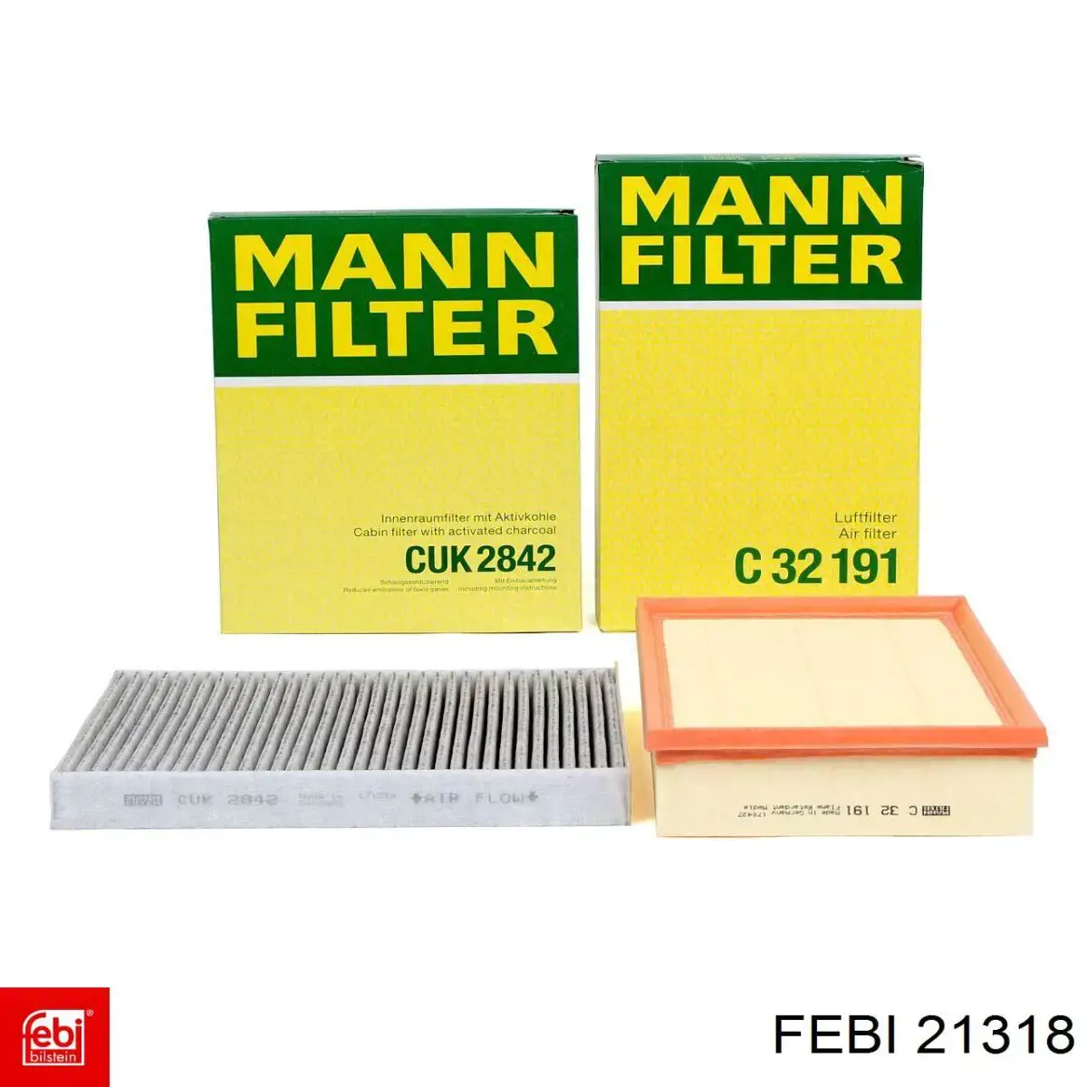 Filtro de cabina Febi 21318 precio, desde 8,32 EUR