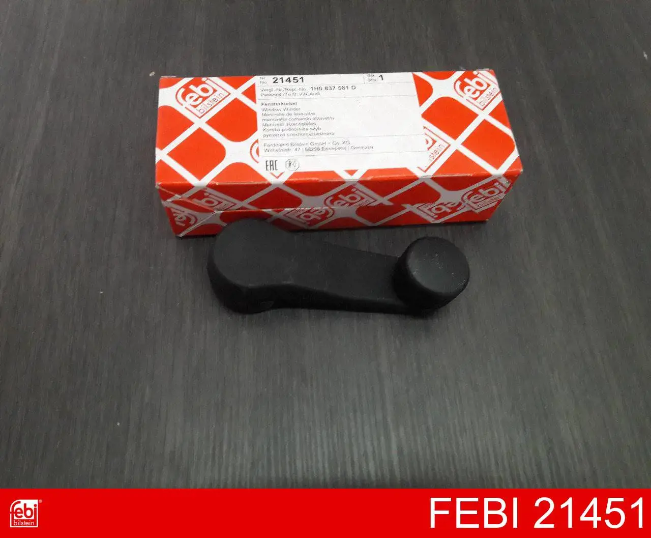 Comprar 21451 Febi Manivela de elevalunas de puerta delantera