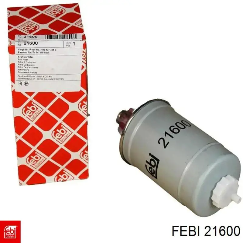 Filtro combustible Febi 21600 precio, desde 12,98 EUR