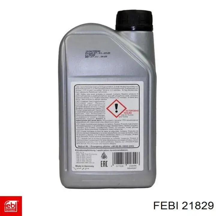 Aceite de transmisión Febi 21829