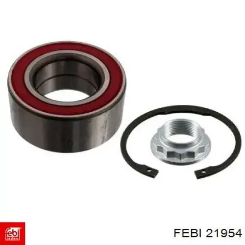 Cojinete de cubo delantero Febi 21954 precio, desde 23,69 EUR