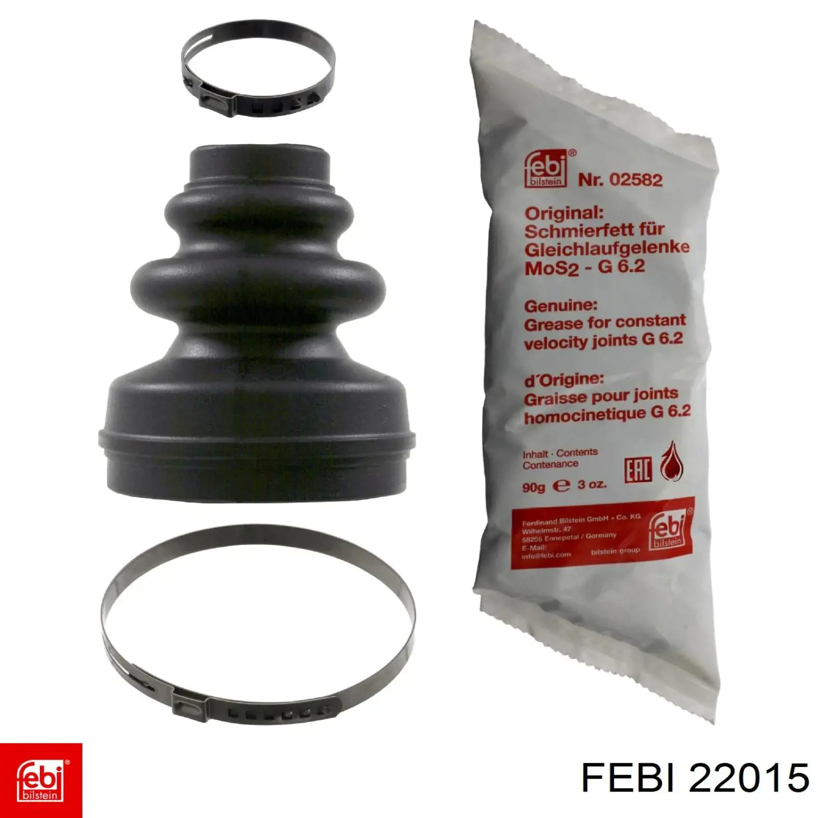 Comprar 22015 Febi Fuelle de semieje delantero interior