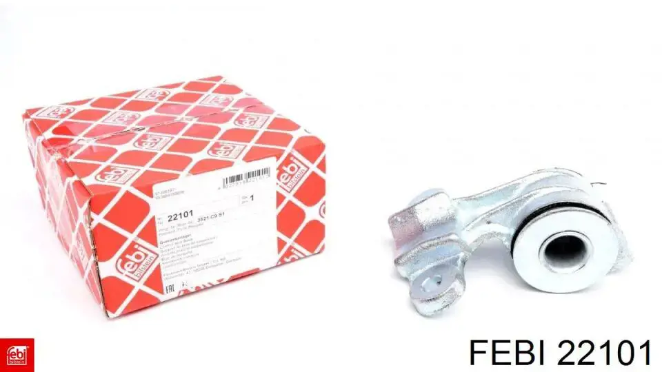 Silentblock del brazo de suspensión 22101 Febi