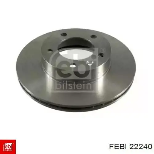 Disco de freno 22240 Febi