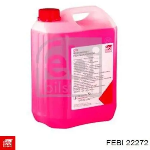 Líquido anticongelante Febi Korrosions-Frostschutzmittel 5L Rojo (22272)
