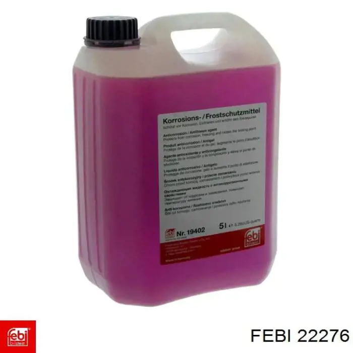 Líquido anticongelante Febi Korrosions-Frostschutzmittel 20L Violeta (22276)