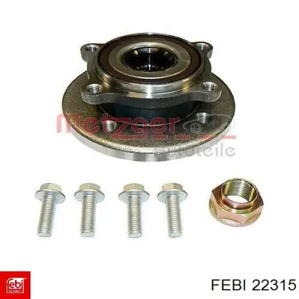 Comprar 22315 Febi Bujes de ruedas