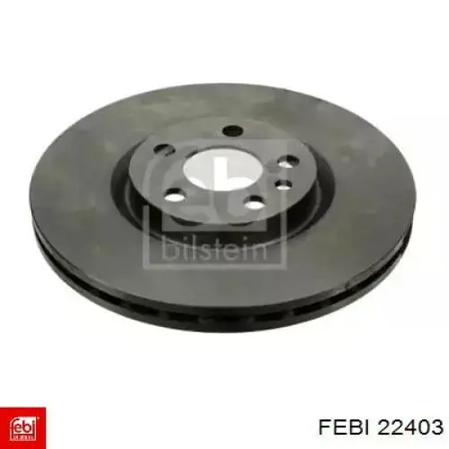 Disco de freno delantero Febi 22403