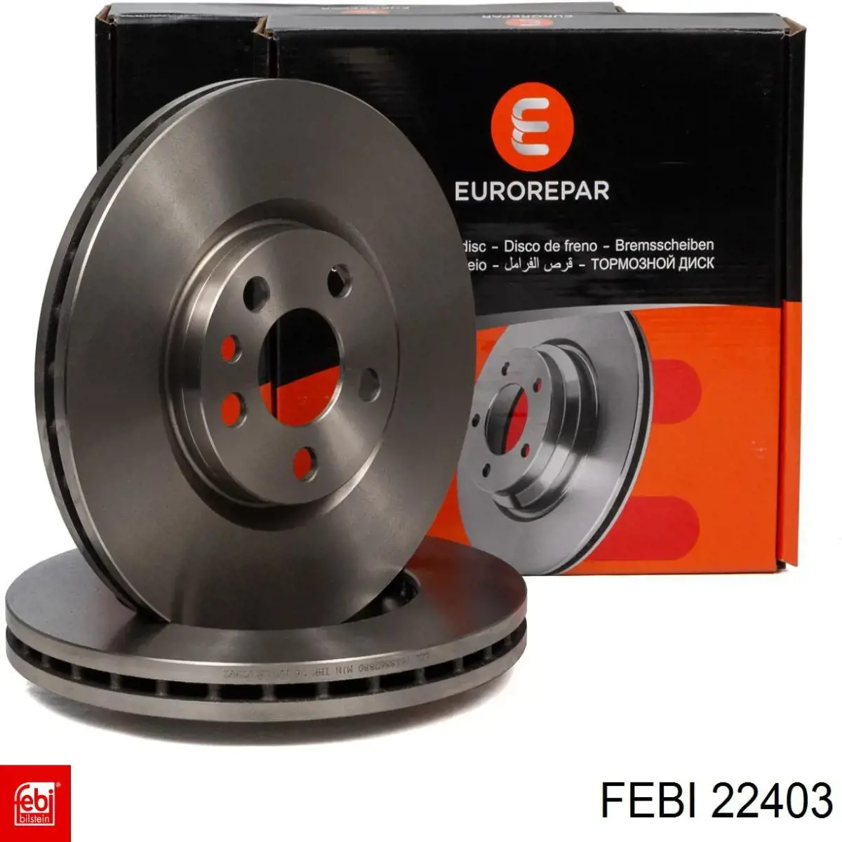 Frenos delanteros Febi 22403 precio, desde 46,86 EUR