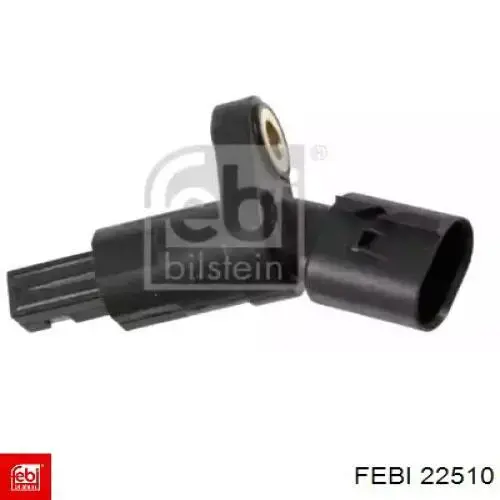 Sensor ABS trasero 22510 Febi