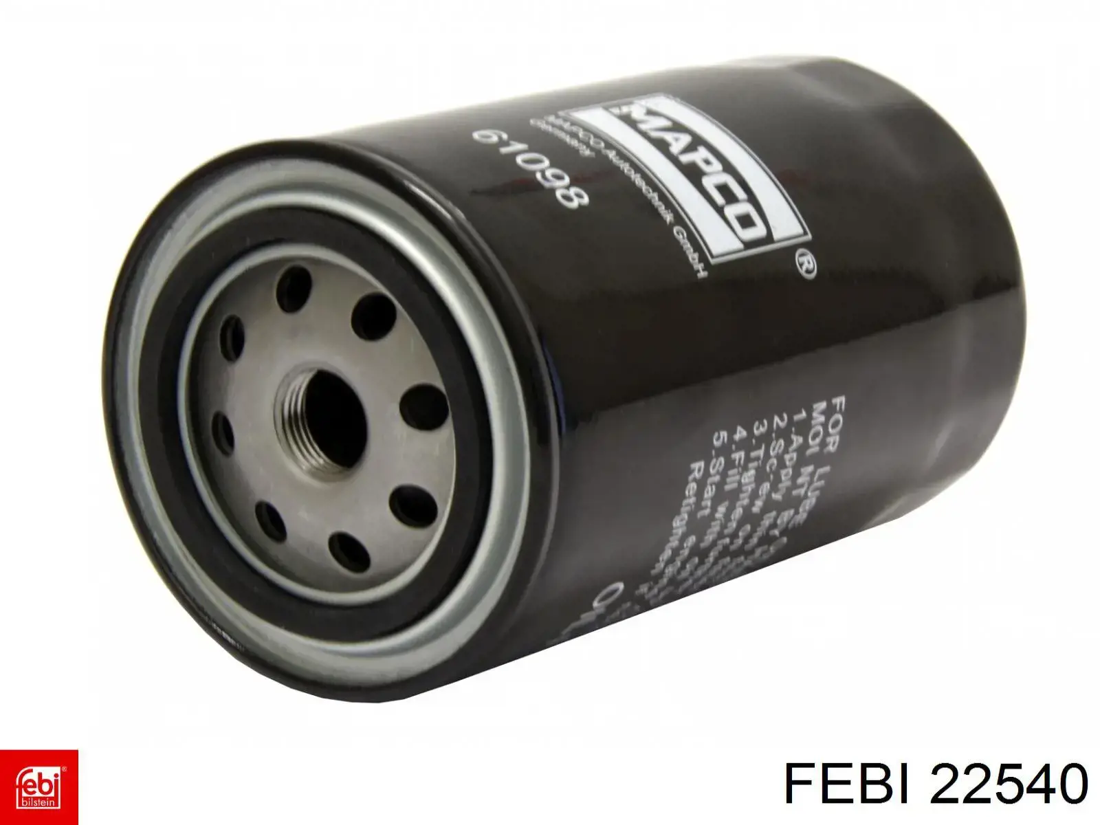 Comprar 22540 Febi Filtros de aceite