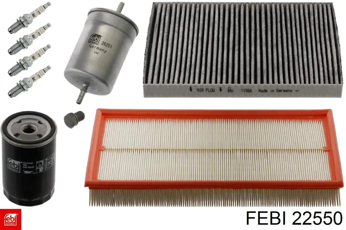 Filtro de aceite 22550 Febi
