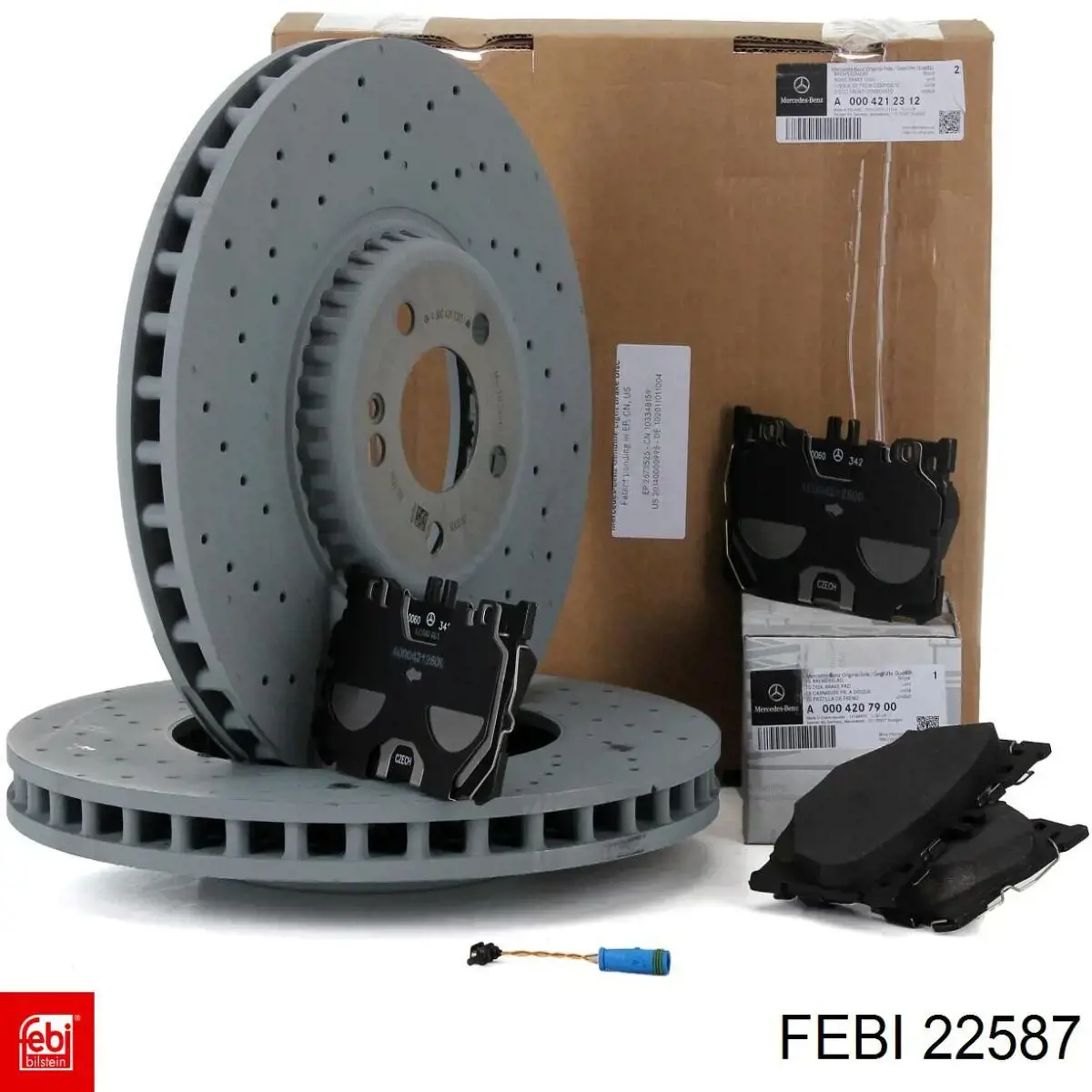 22587 Febi Silentblock de la barra estabilizadora