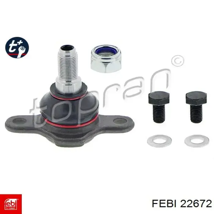 Silentblock trasero 22672 Febi