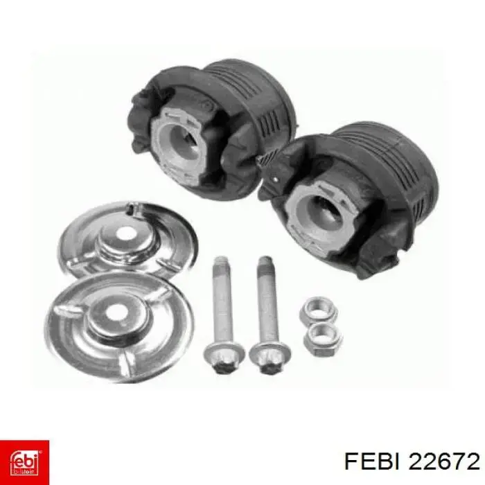 Silentblock del subchasis trasero Febi 22672 precio, desde 87,32 EUR
