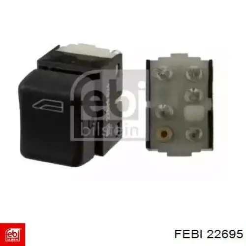 Comprar 22695 Febi Unidad de control de elevalunas delantero derecho