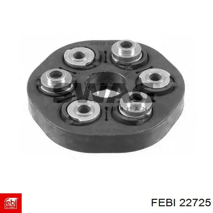 Acoplamiento elástico del cardán Febi 22725 precio, desde 94,09 EUR