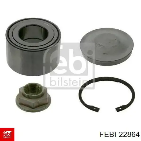 Disco de freno trasero Febi 22864 precio, desde 43,34 EUR