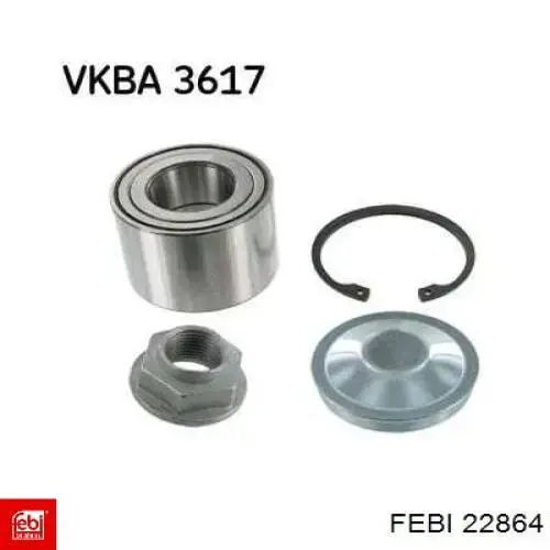 22864 Febi Freno de disco trasero