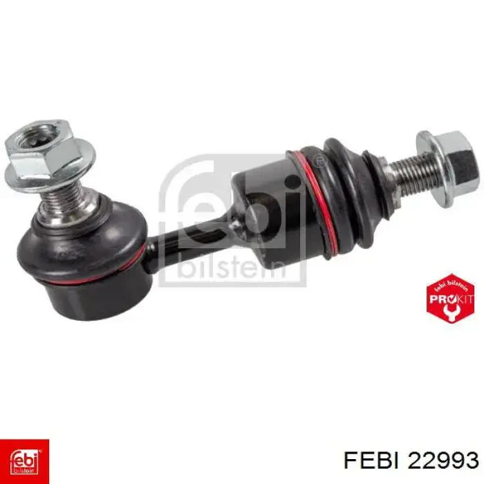 Soporte de la barra estabilizadora delantera Febi 22993