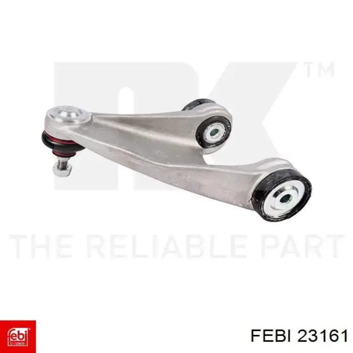 Brazo superior izquierdo de la suspensión delantera 23161 Febi