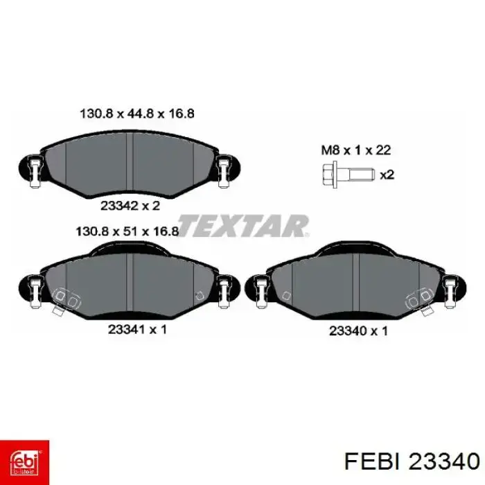 Comprar 23340 Febi Interruptor de luz de freno