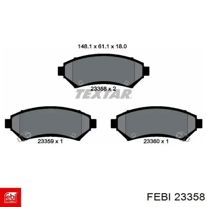 Buje de barra estabilizadora trasera Febi 23358 precio, desde 6,05 EUR