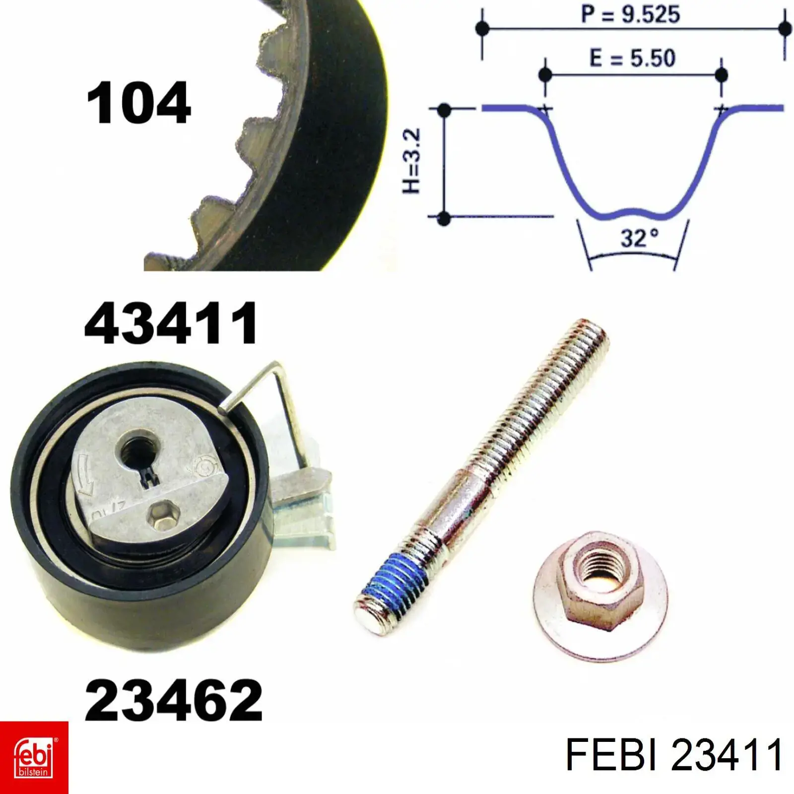 23411 Febi correa distribucion