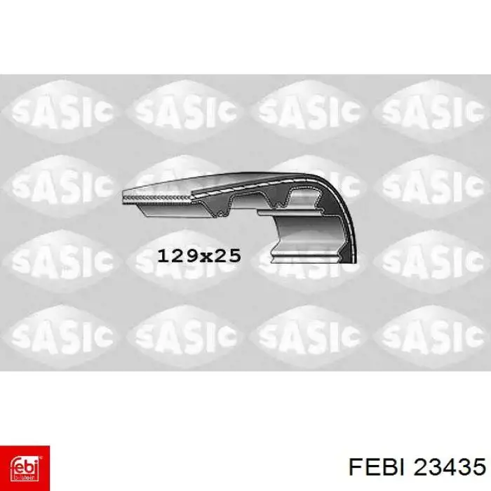 Correa de distribución Febi 23435 precio, desde 40,49 EUR