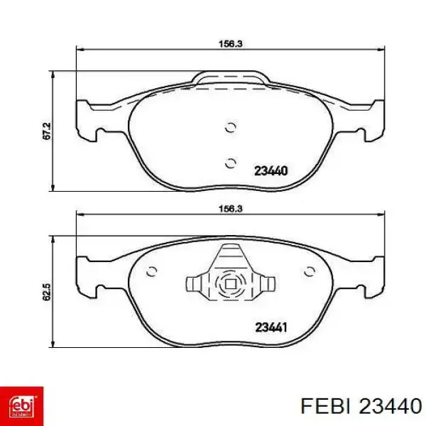 Comprar 23440 Febi Soporte de motor delantero