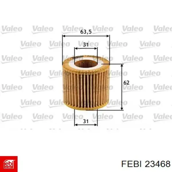 Comprar 23468 Febi Filtros de aceite