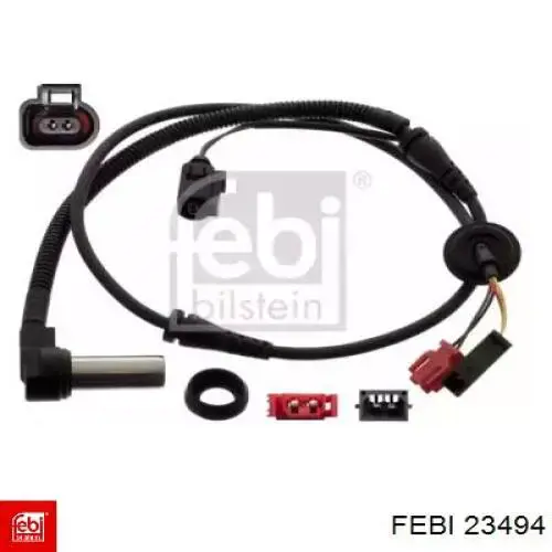 Comprar 23494 Febi Sensor revoluciones de la rueda, delantero