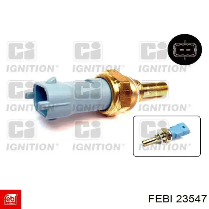 23547 Febi sensor de temperatura del refrigerante